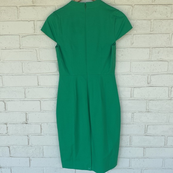 NWT J. Crew V-neck Sheath Dress in Bi-Stretch Cotton - Picture 7 of 10
